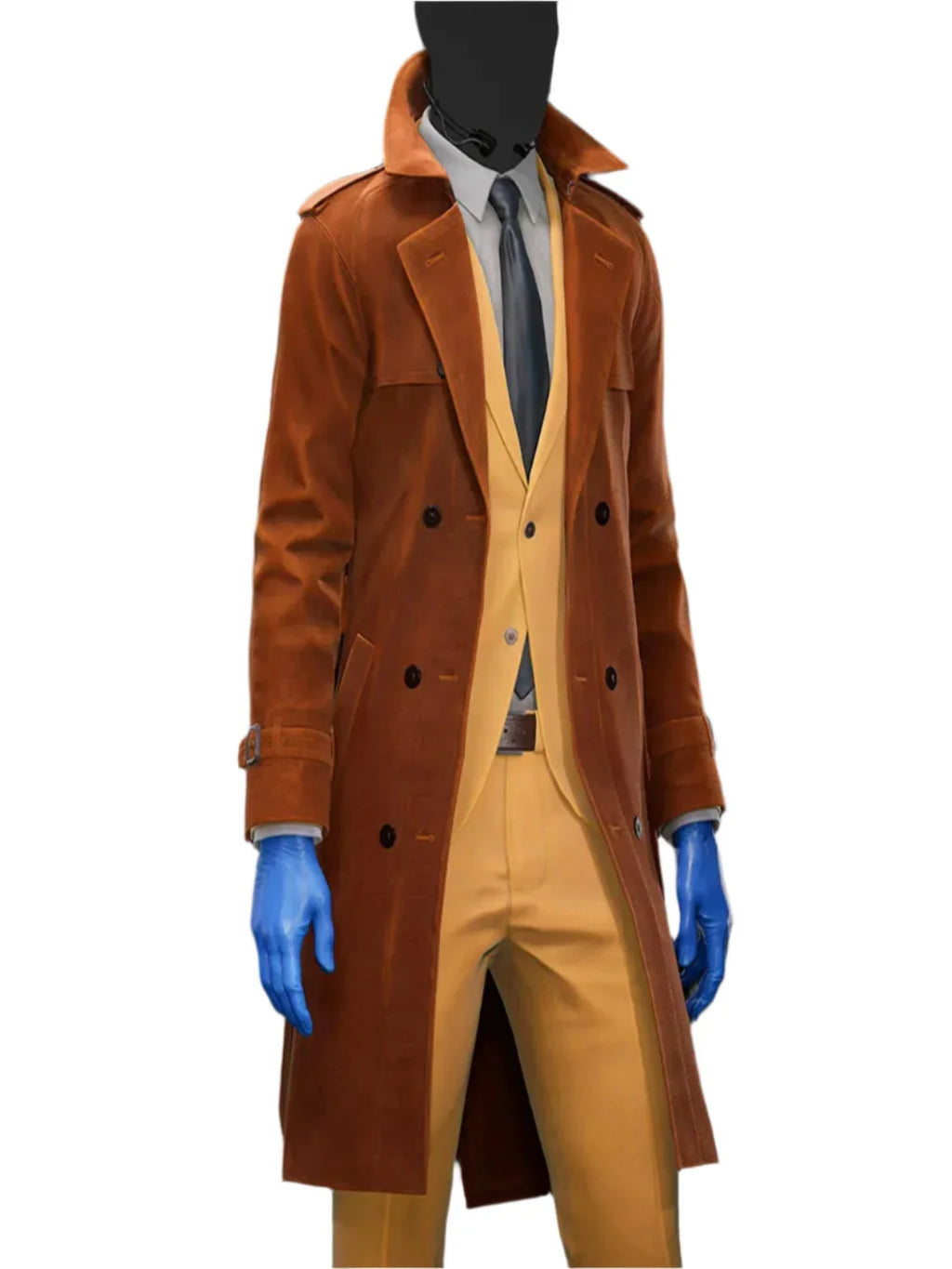 Payday 3 Video Game Dallas Trench Coat