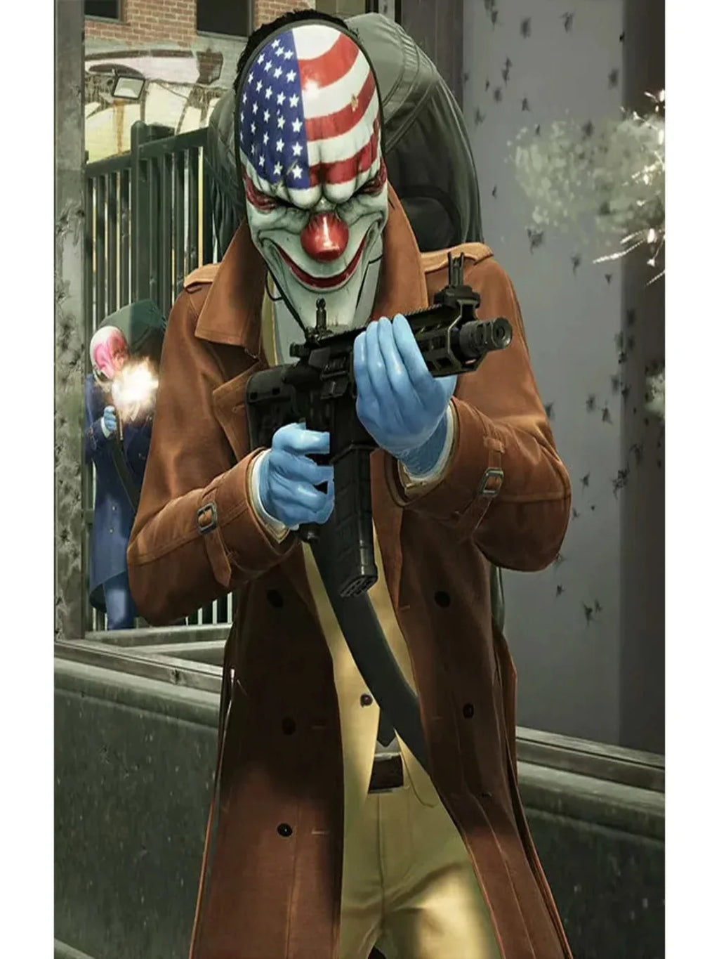 Payday 3 Video Game Dallas Trench Coat