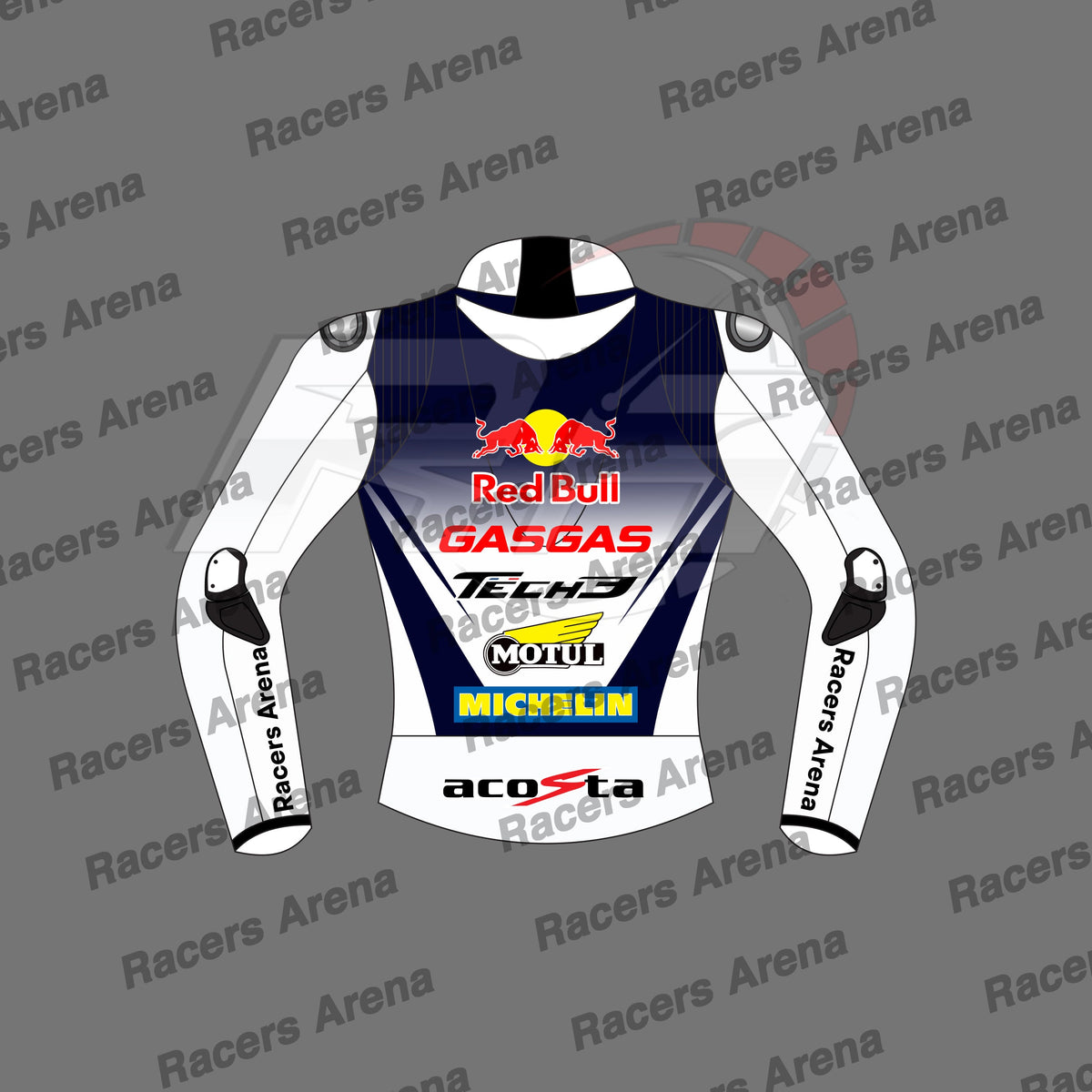 Pedro Acosta Red Bull British GP 2024 Motorbike Leather Racing Jacket