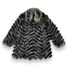 Double Sided Fur/Rain Coat