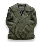 Ribbed Moto Jacket