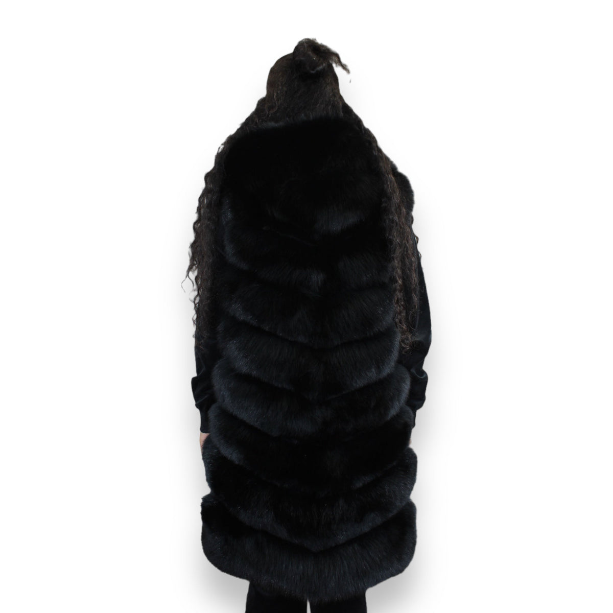 3/4 Fox Vest with Hood