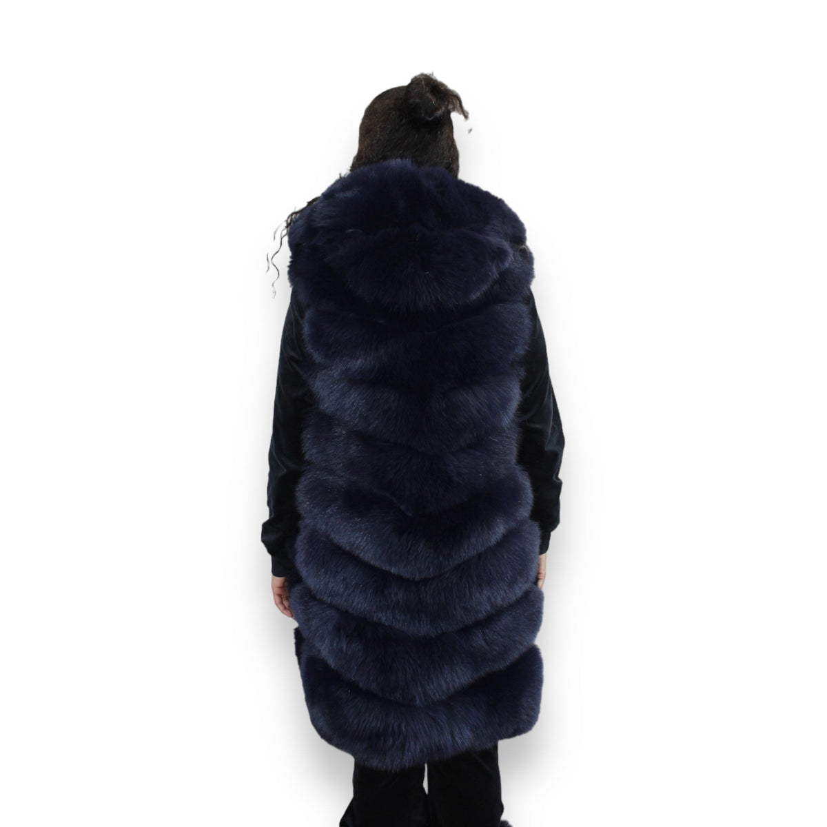 3/4 Fox Vest with Hood