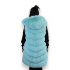 3/4 Fox Vest with Hood