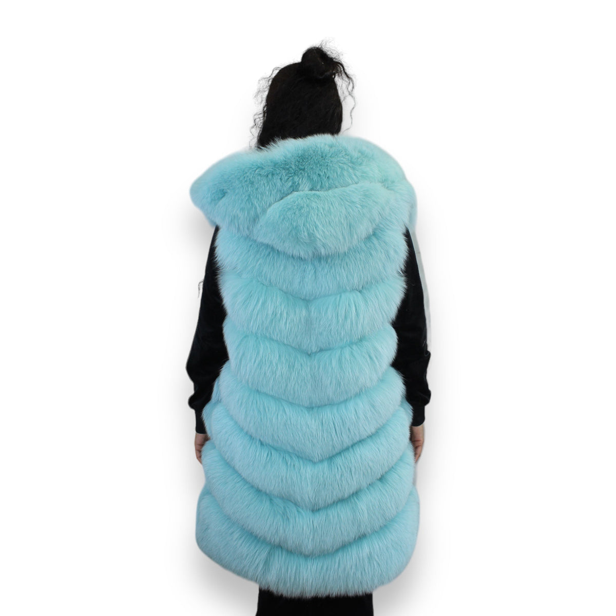 3/4 Fox Vest with Hood