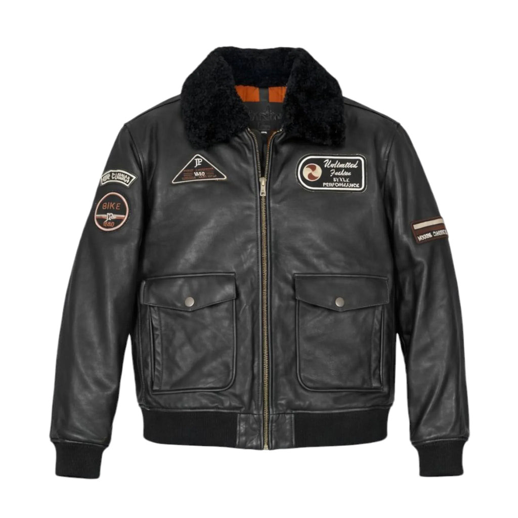 A2 Flight Jacket with Patches