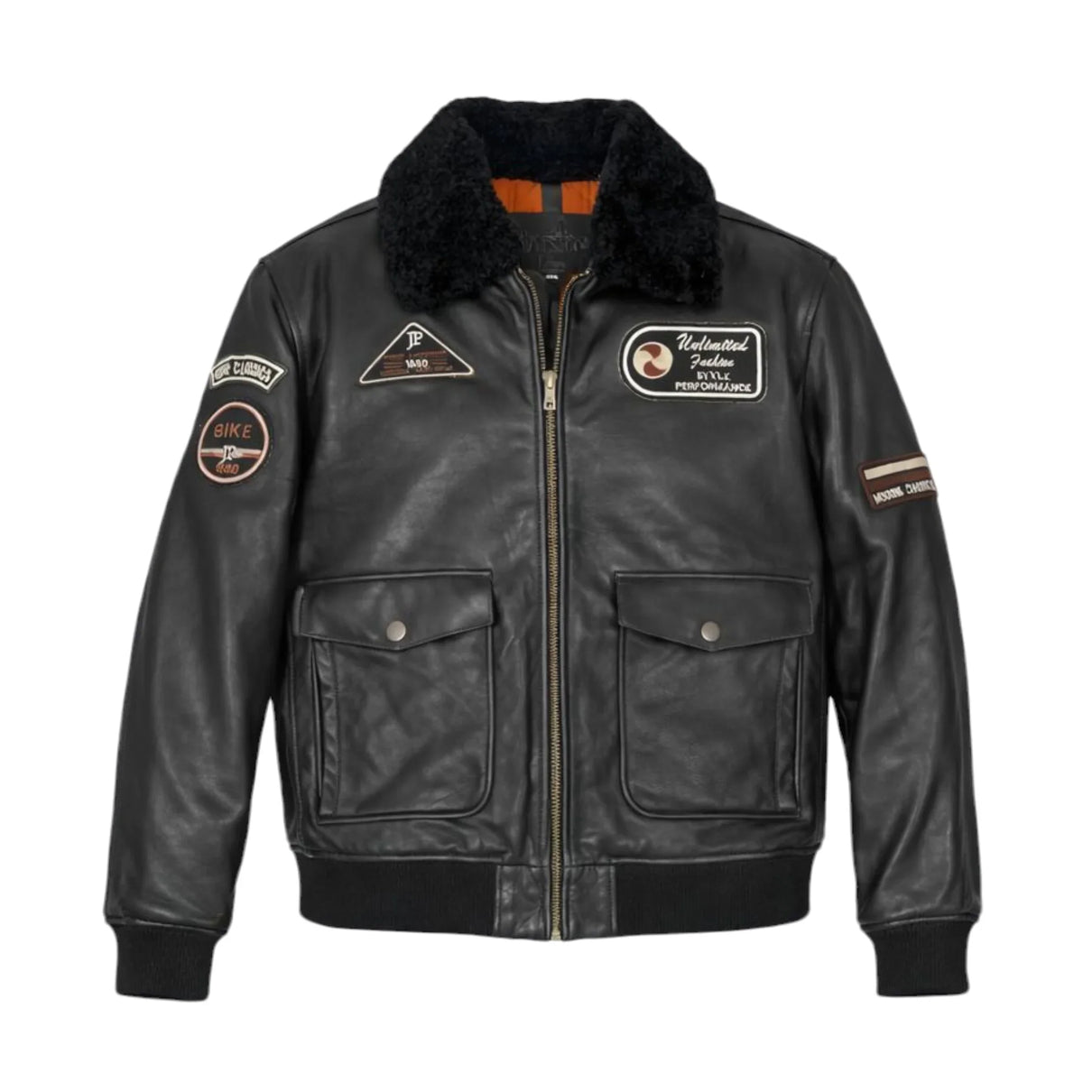 A2 Flight Jacket with Patches