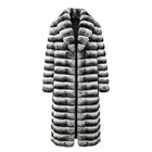 Full Length Chinchilla Coat with Collar