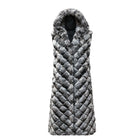 Full Length Diamond Cut Chinchilla Vest