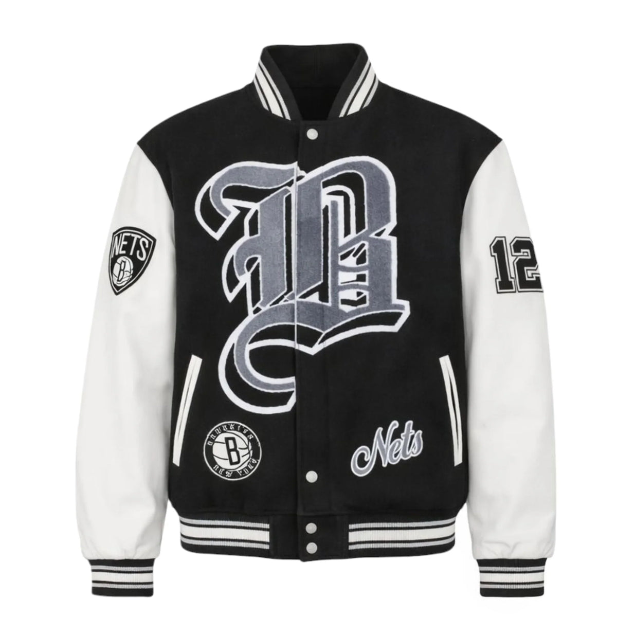 Jeff Hamilton Brooklyn Nets Varsity Jacket