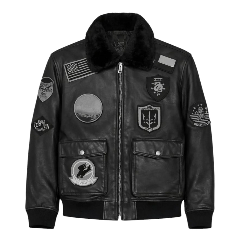 Blackout Command Aviator Jacket