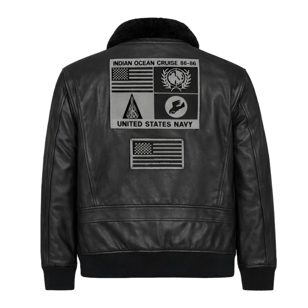 Blackout Command Aviator Jacket