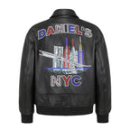 Skyline Leather Jacket Blinged Out