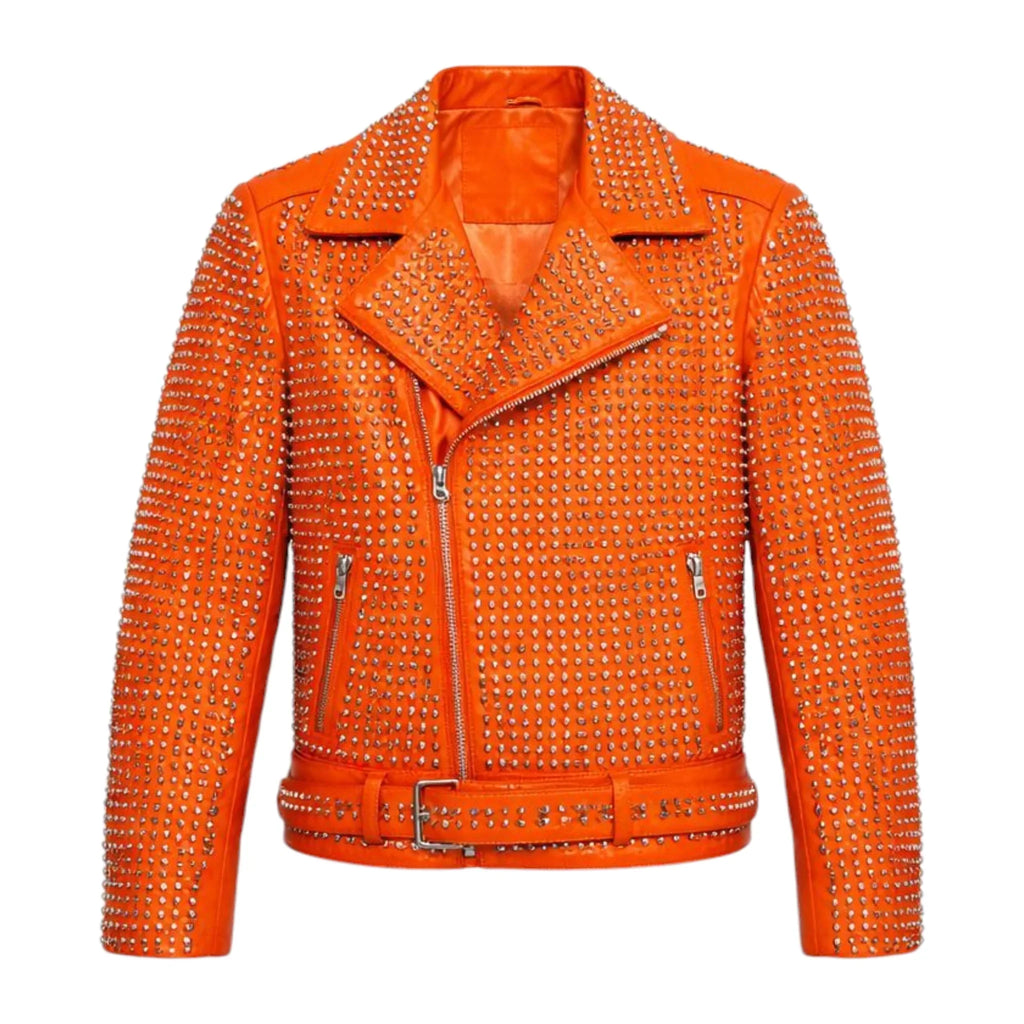 Spiked Moto Jacket