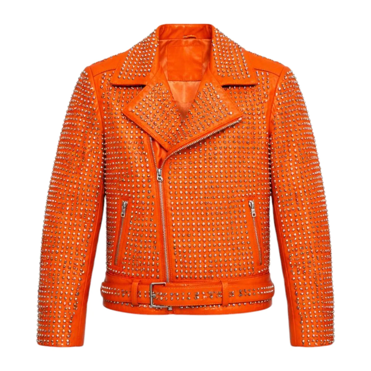 Spiked Moto Jacket