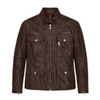Heritage Lambskin Four Pockets Jean Jacket