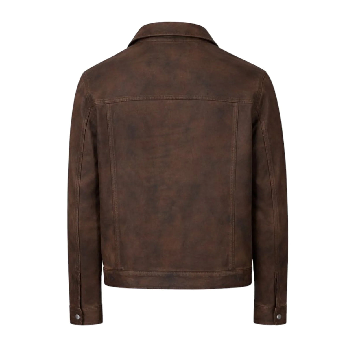 Suede Jean Jacket
