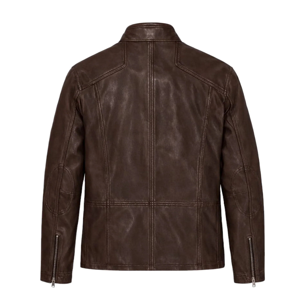 Heritage Lambskin Four Pockets Jean Jacket