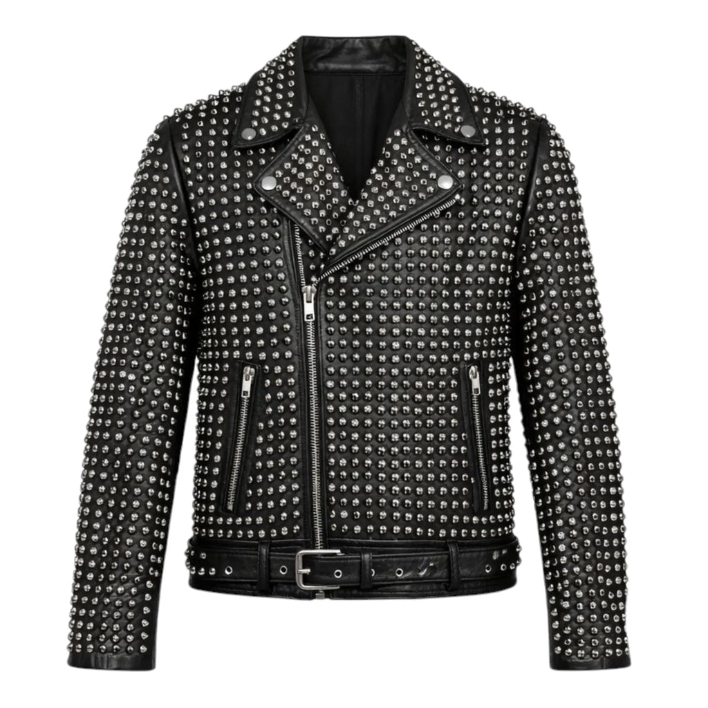 Spiked Moto Jacket