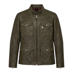 Heritage Lambskin Four Pockets Jean Jacket