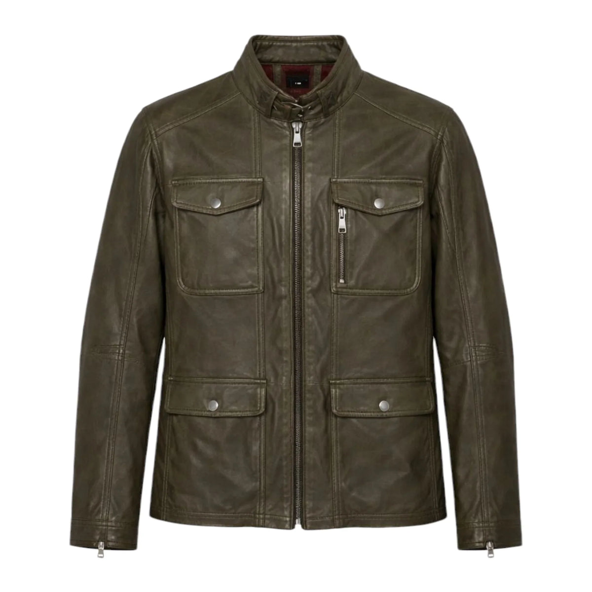Heritage Lambskin Four Pockets Jean Jacket