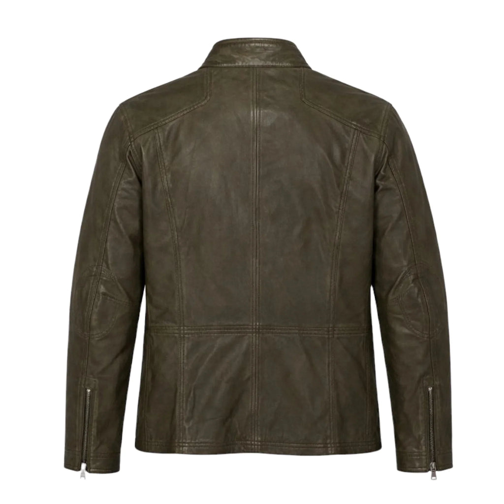 Heritage Lambskin Four Pockets Jean Jacket