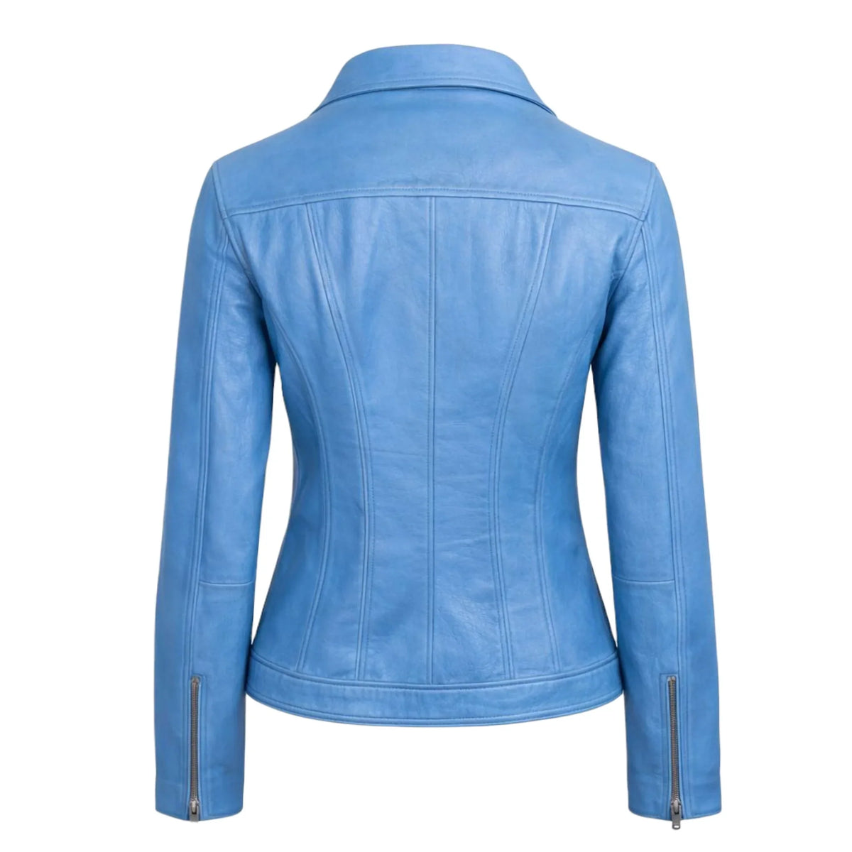 Modern Line Leather Jacket