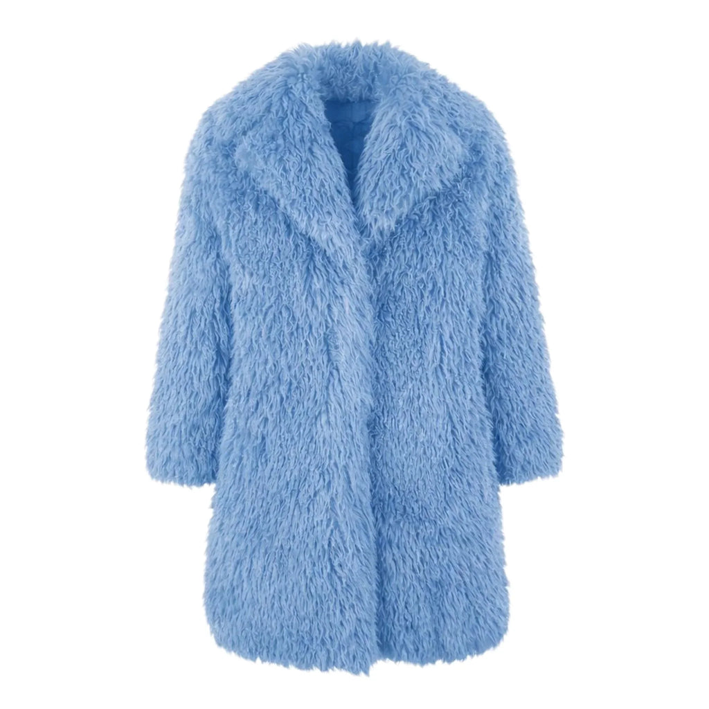3/4 Mongolian Lamb Fur Coat