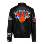 New York Knicks Full Leather Jacket