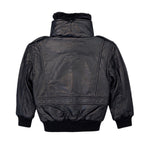 Leather Jacket with Furry Collar
