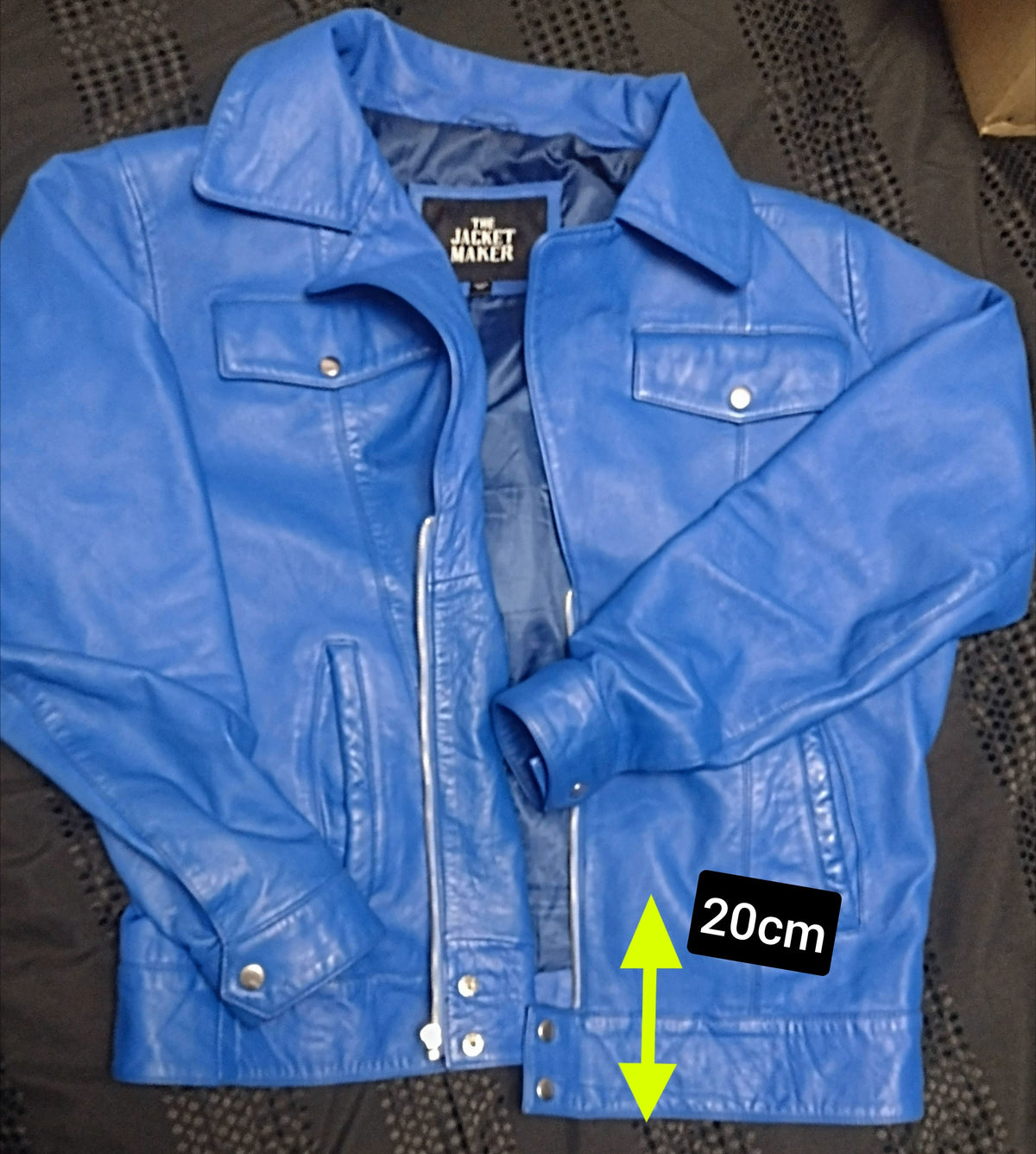 Custom Adam McBurney Leather Jacket