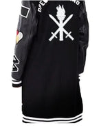 Omarion Varsity Long Jacket