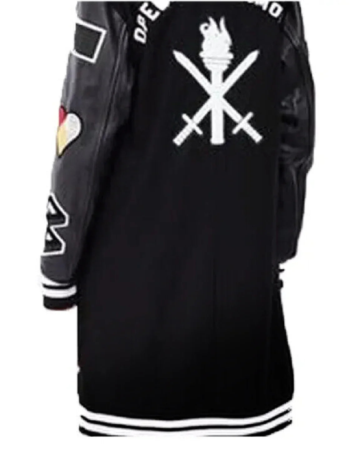 Omarion Varsity Long Jacket