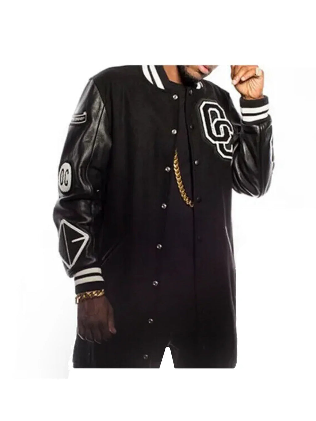 Omarion Varsity Long Jacket