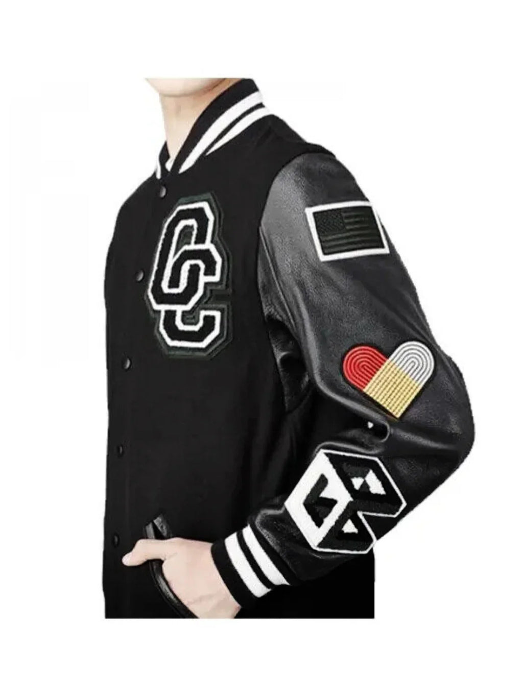 Omarion Varsity Long Jacket