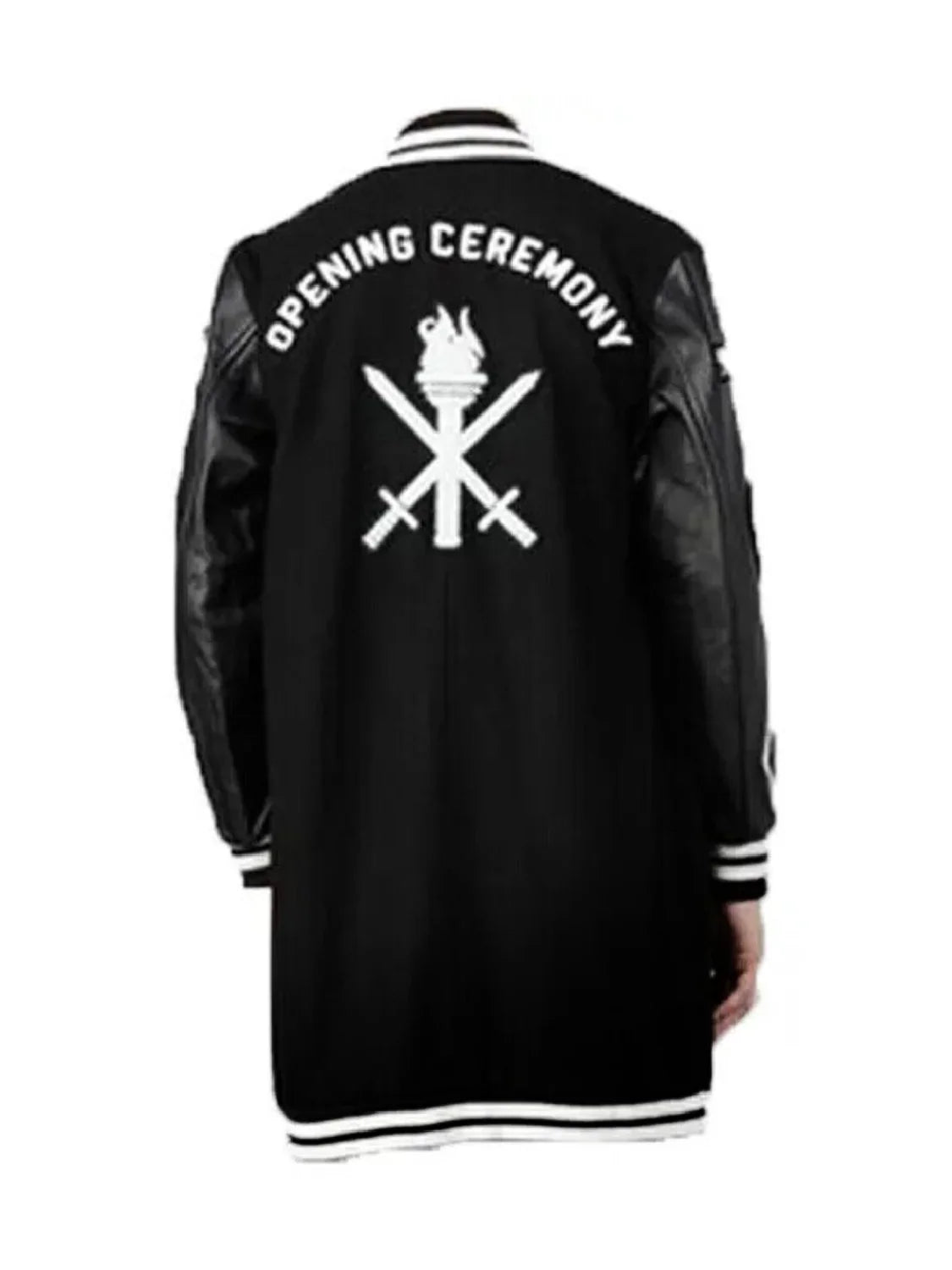 Omarion Varsity Long Jacket