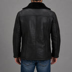 Premium Double Face Shearling Leather Jacket - Luxury Winter Look
