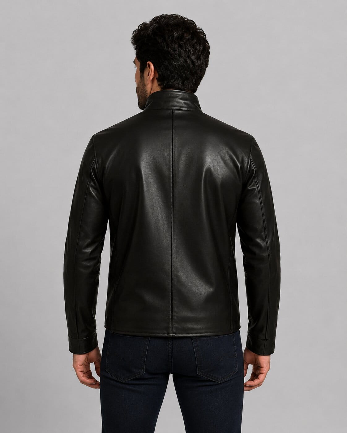 Punisher Skull Leather Biker Jacket - Frank Castle Cosplay Moto