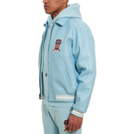 Avirex Icon Glacier Leather bomber jacket