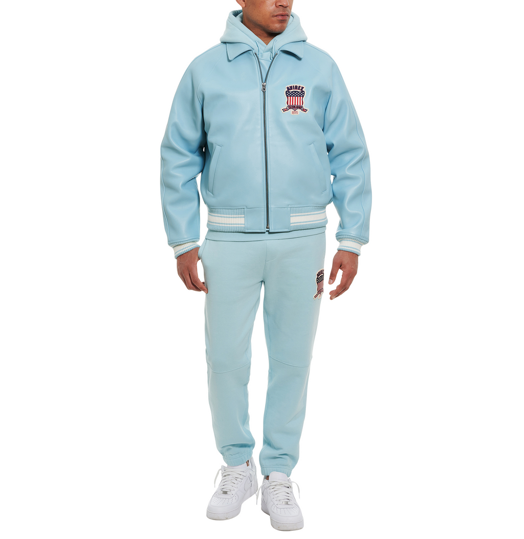 Avirex Icon Glacier Leather bomber jacket