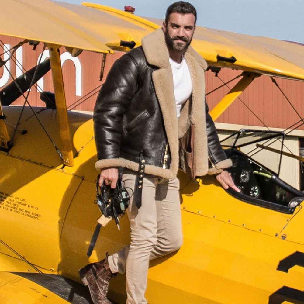 RAF Flying Jacket In B3 Bomber Series Style