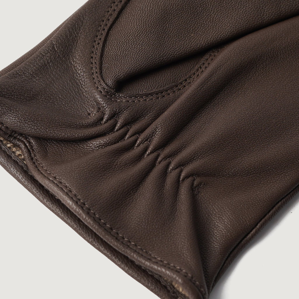 Ralph Brown Leather Dress Gloves