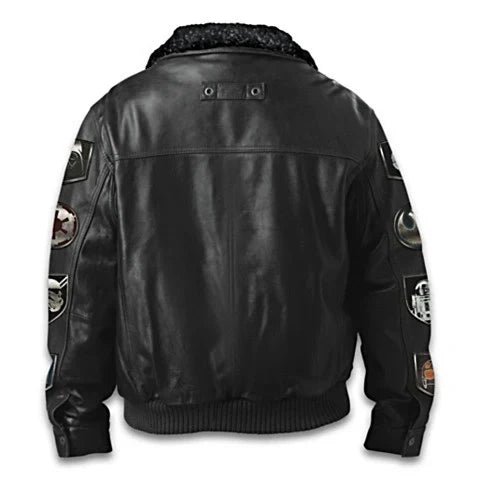 Rebel Star Wars Black Bomber Jacket