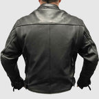 Redline Men’s Armor Cowhide Leather Sport Motorcycle Jacket