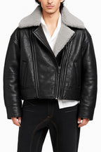 Custom Jordan Djohari Leather Jacket 1/2 Installments