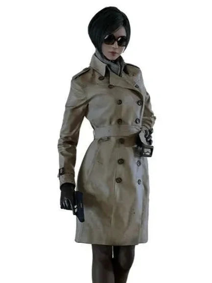 Ada Wong Resident Evil 2 Trench Coat