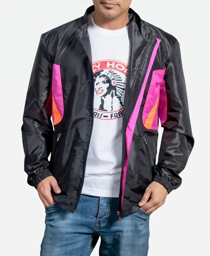 Ryan Renolds Deadpool and Wolverine Satin Bomber Jacket