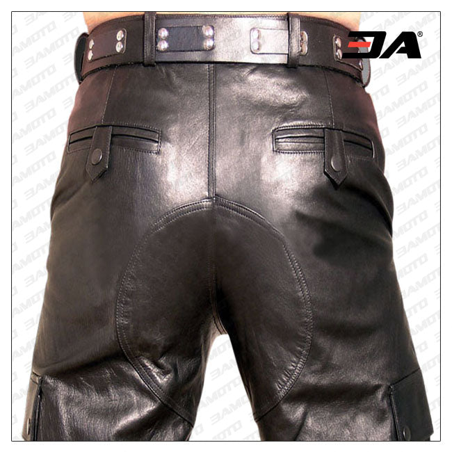Snug And Sturdy Mens Leather Pant