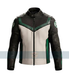Nathan Fillion Super Green Man Lantern Guy Gardner Jacket