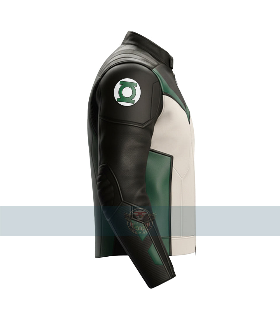 Nathan Fillion Super Green Man Lantern Guy Gardner Jacket